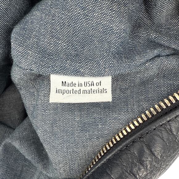 CLARE V. Moyen Messenger in Relaxed Black with Braided Crossbody Strap - Picture 9 of 16